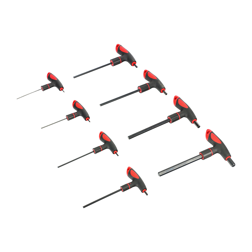 T-Handle Hex Key Set - 8pcs