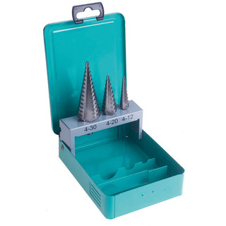 DART 3 Piece Straight Flute Step Drill Set