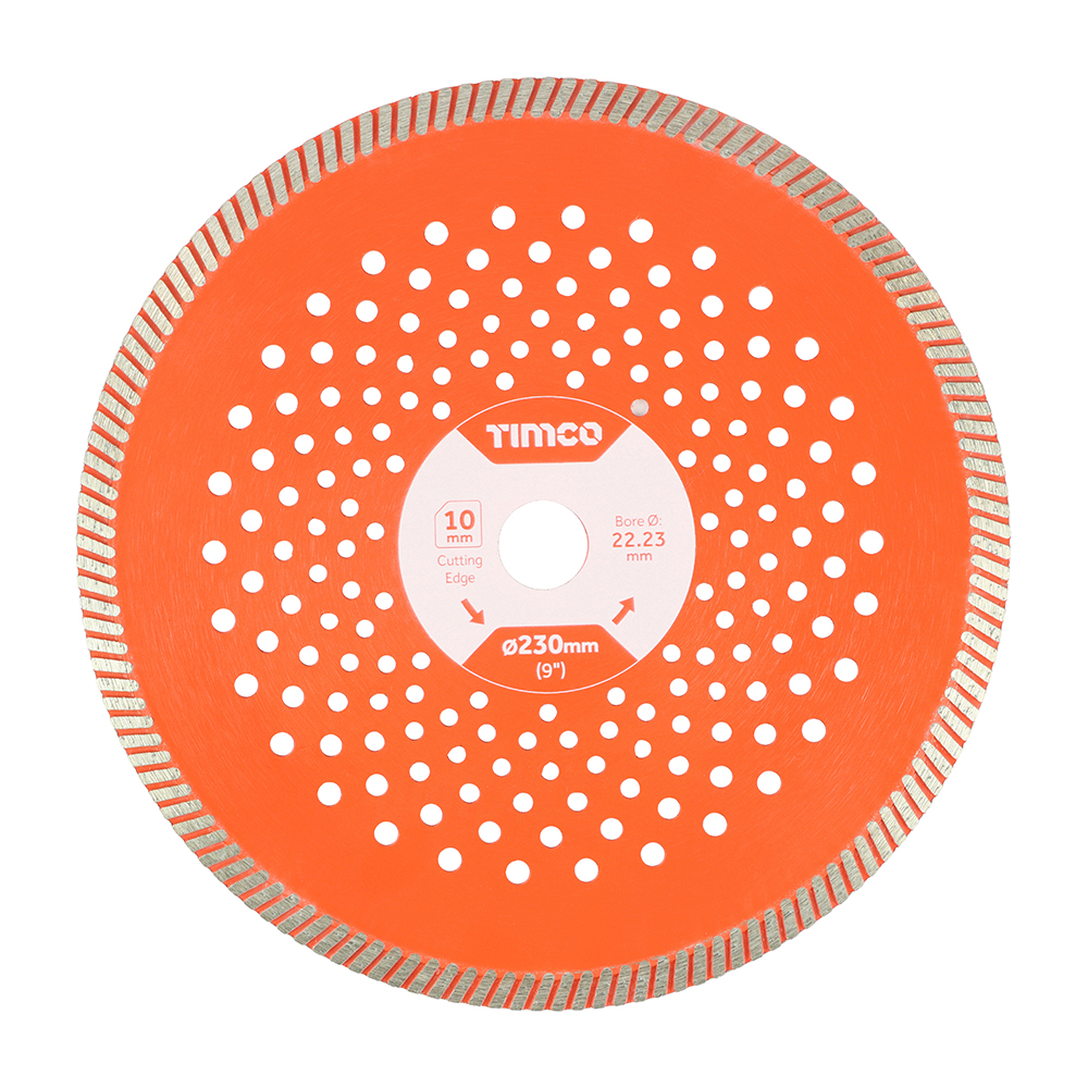 230 x 22.2 Premium Diamond Blade - Turbo Continuous