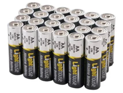 Lighthouse AA Battery Pack - 24 Pack