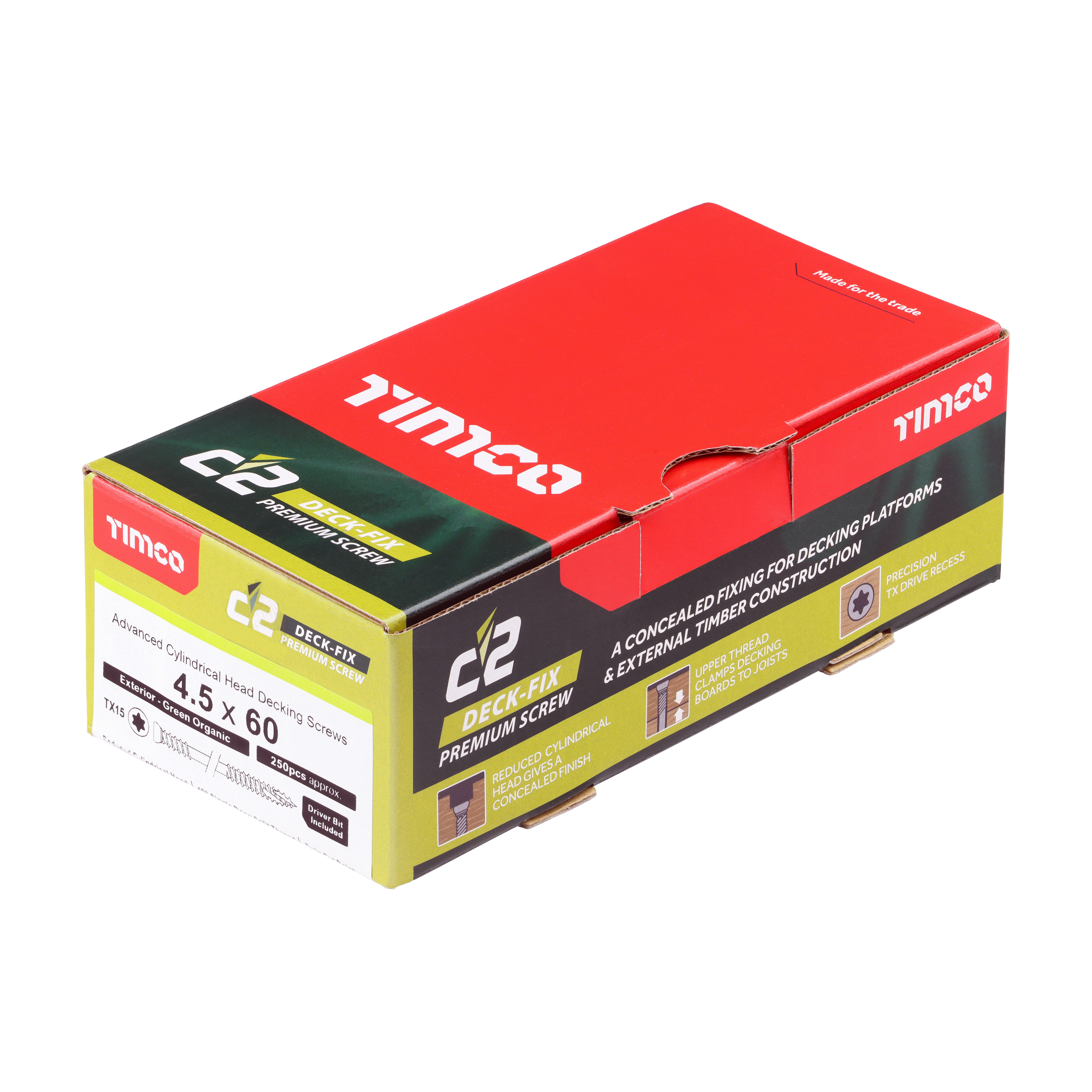 4.5 x 60 C2 Deck-Fix - TX - Cylinder - Green