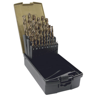 DART 25 Piece HSS Cobalt Twist Drill Set 