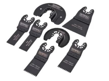 Faithfull 7 Piece Multi-Tool Blade Set