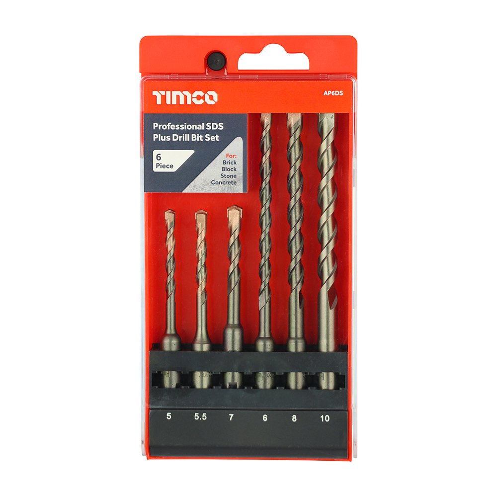 Sds masonry drill 2024 bit set