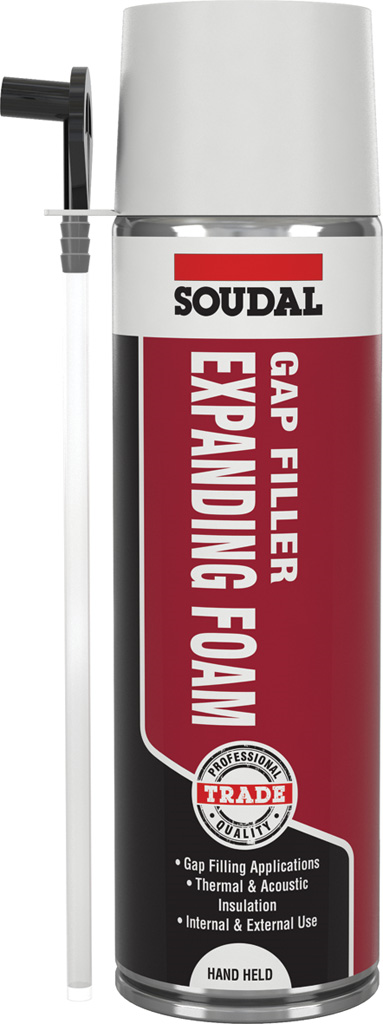 GAP FILLER EXPANDING FOAM - HAND HELD CHAMPAGNE 500ML