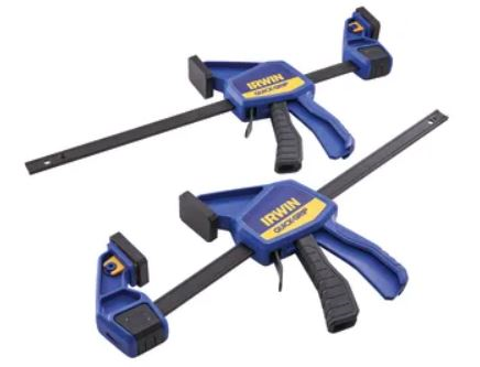 Irwin Quick Grip 300mm ( 12in ) Quick Change Bar Clamp - Twin Pack