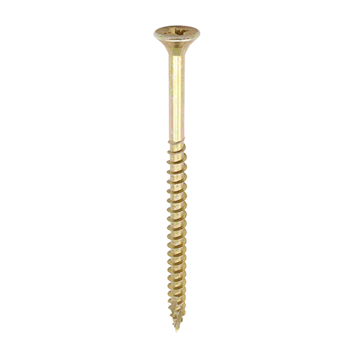 5.0 x 120 C2 Screw PZ CSK - Yellow