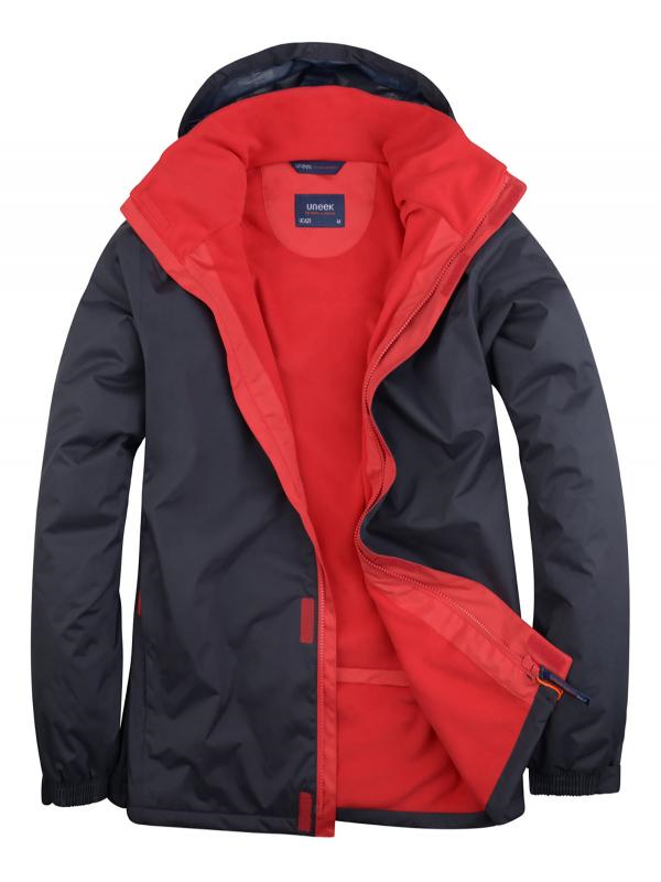 Deluxe Outdoor Jacket - Red/ Navy - XSmall