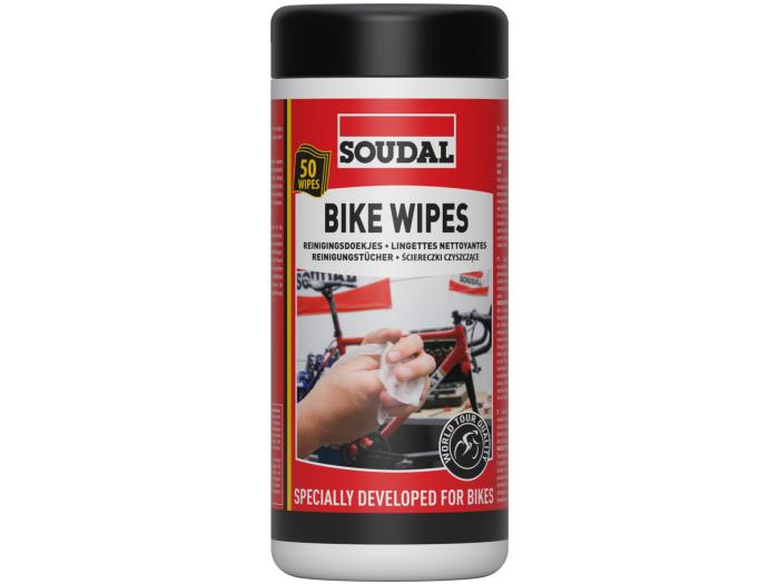 BIKE WIPES - Tub - 50 Wipes