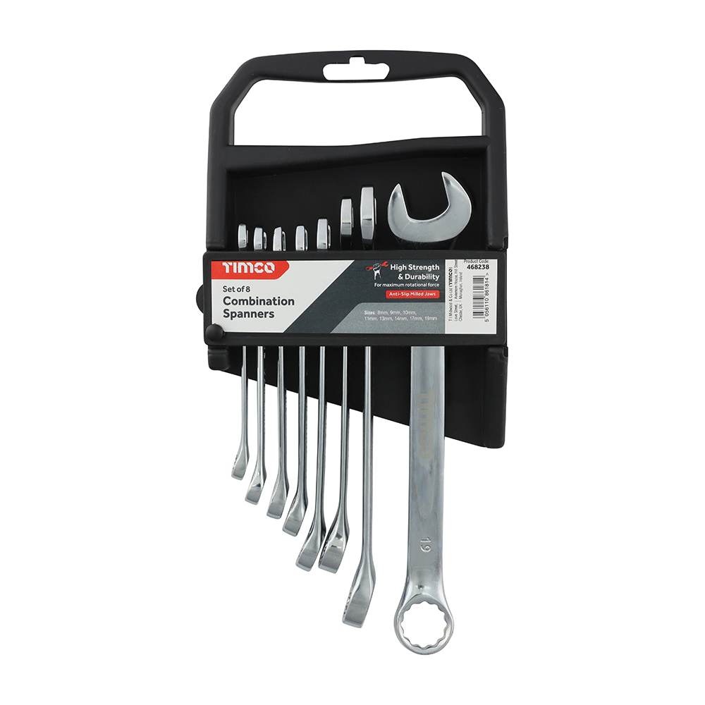 Spanner Set - Combination - 8pcs