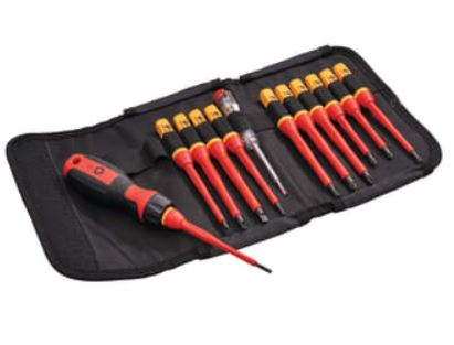 Faithfull 13 Piece Quick Change VDE Screwdriver Set